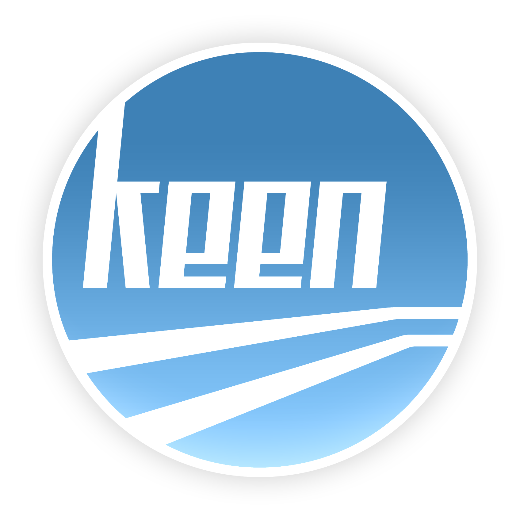 keen_logo_and_outline_gradient